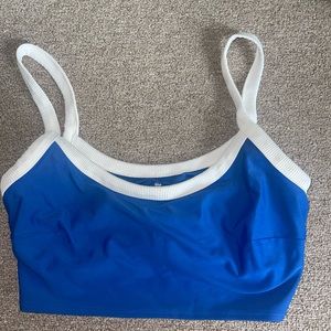 Aerie Colorblock Longline Swimsuit Top